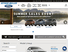 Tablet Screenshot of keysermillerford.com